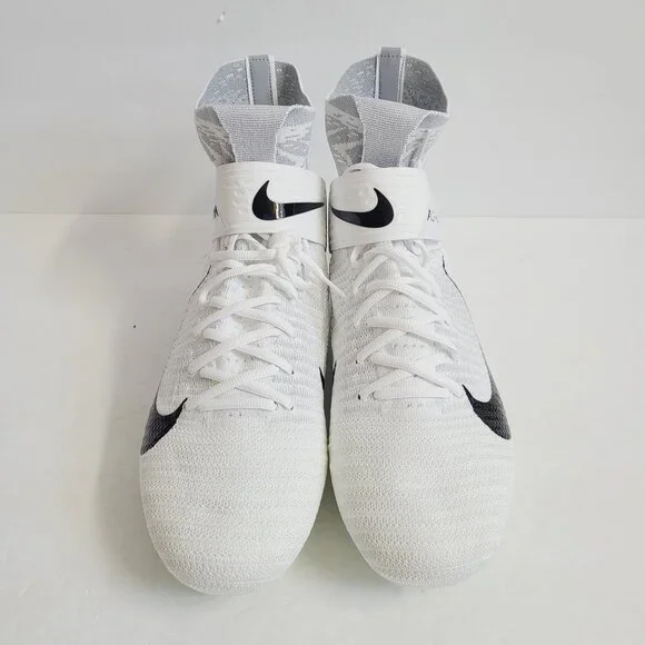 NEW Nike Alpha Menace Elite 2 Football Cleats BV3298-100 Size 12.5 Wide White